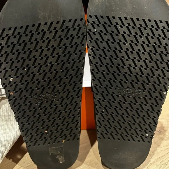 Hermes Go Mule -Black Slip-On Loafers Suede Comfort